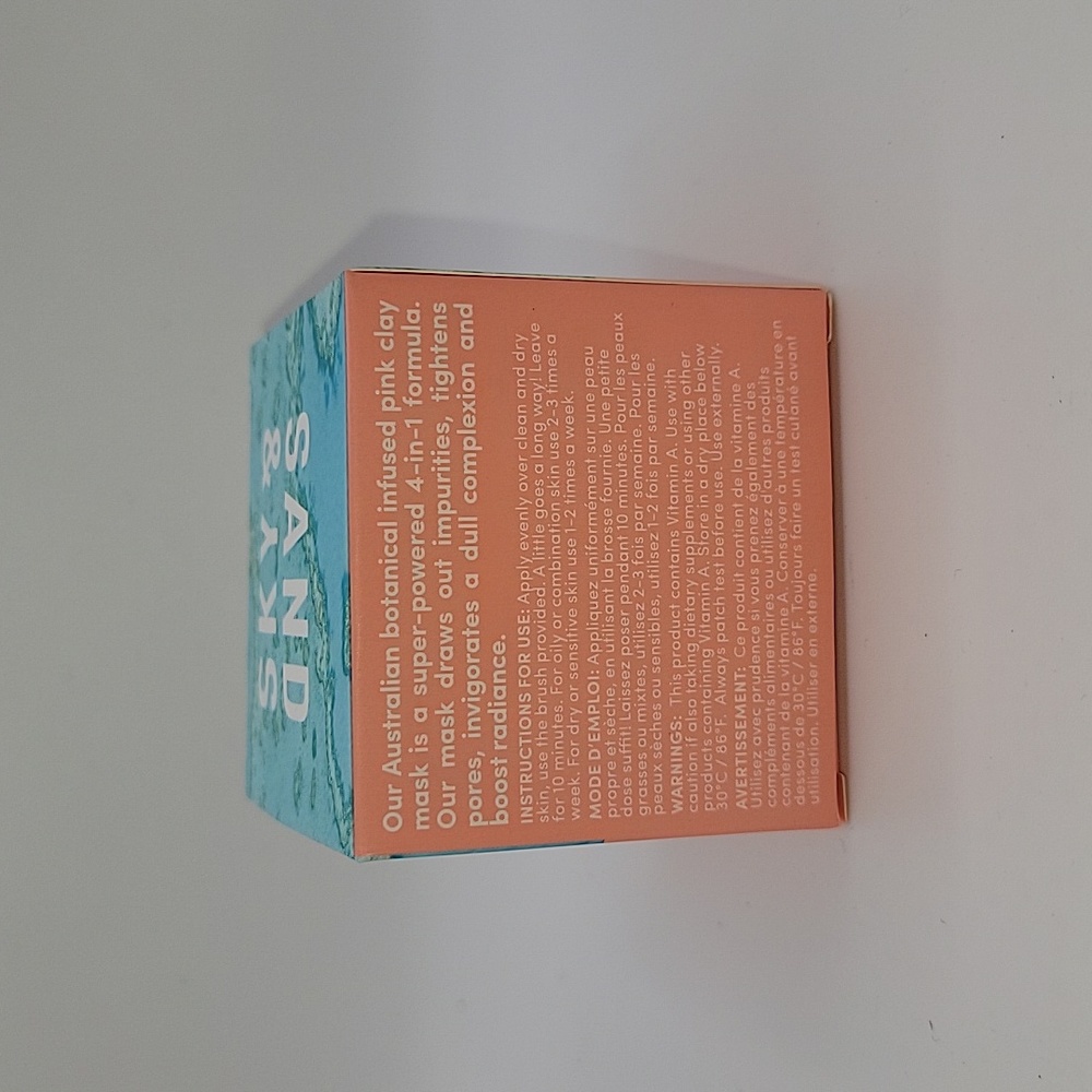 Sand& Sky Perfect Skin Bundle. Australian Pink Clay Face Mask Set NEW - Picture 8 of 16